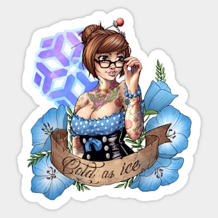 Sexy Pin Up Mei Sticker